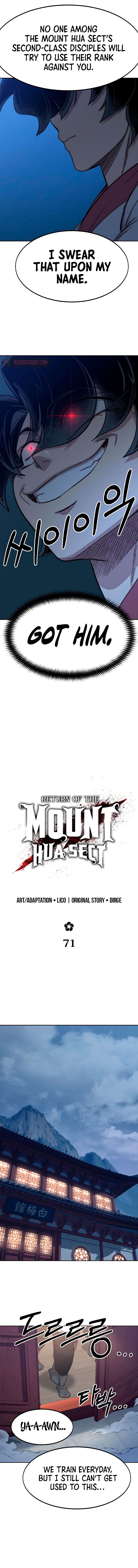 Return Of The Mount Hua Sect, Chapter 71 image 09